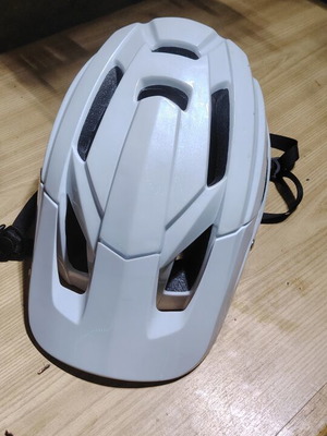 Naplud cycling helmet, white, size L, CE certified