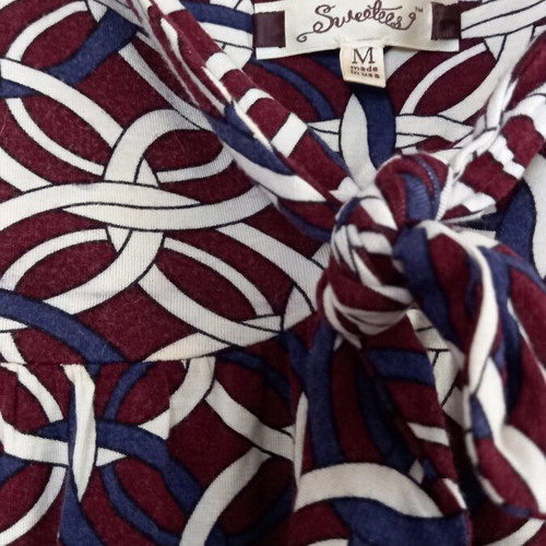 Sweeleess maxi dress like new, viscose, red and purple