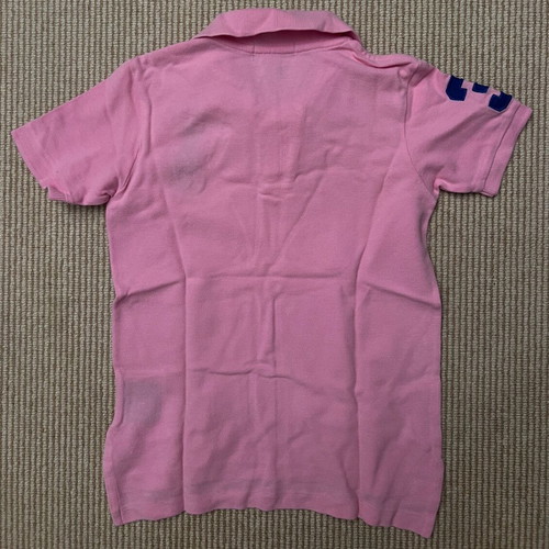 Ralph Lauren polo shirt 6 years old, cotton, like new, dark pink