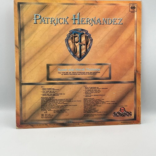 Patrick Hernandez Born To Be Alive vinyl record