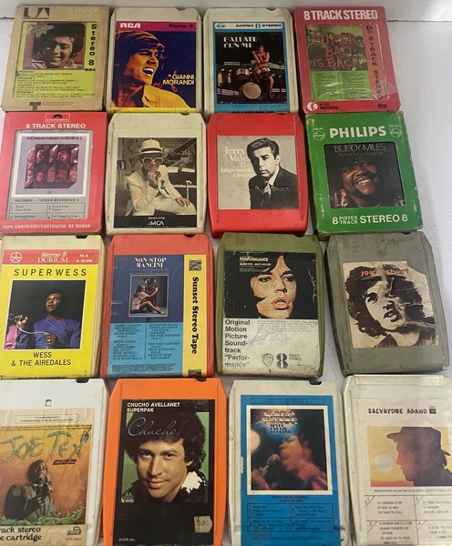 Κασέτες 8 Track 50 τεμάχια