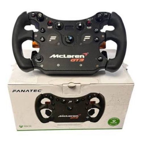 Fanatec CLS DD QR2 racing wheel with McLaren GT3 and pedals