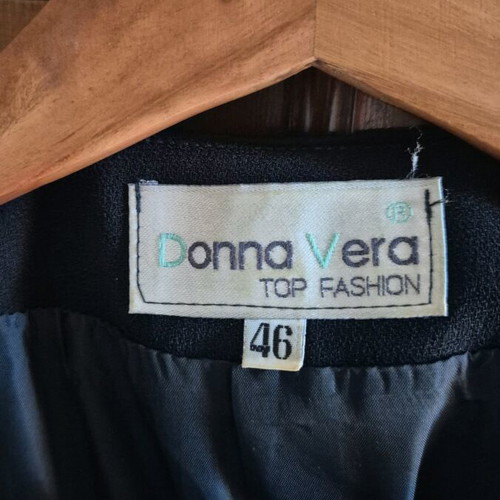 Women's dress used, black, size 46