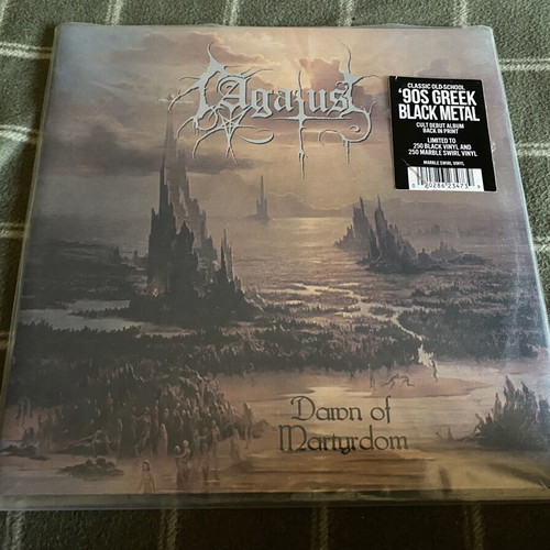 Agatus Dawn of Martyrdom clear LP, classic debut