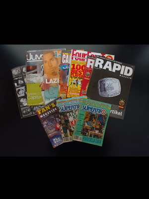 Sports fan magazines used, international clubs