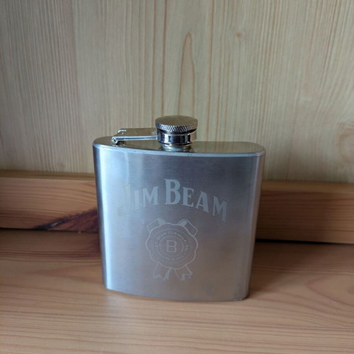 Whisky hip flasks very good condition