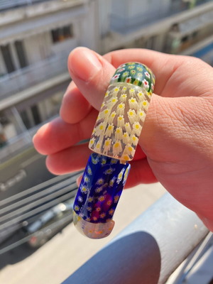 3d glass bracelet σαν καινούργιο, πολύχρωμο