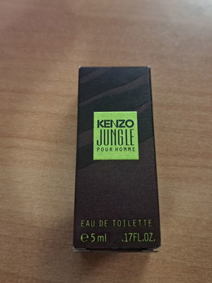 Kenzo Jungle Pour Homme Miniature Eau de Toilette 5ml new