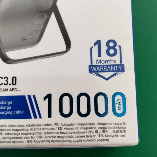 Hoco Q43 PD20W Fast Charge Magnetic Wireless Powerbank with Stand and Built-in Type C Cable