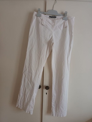 Sottomarino women's summer pants like new, size S, white