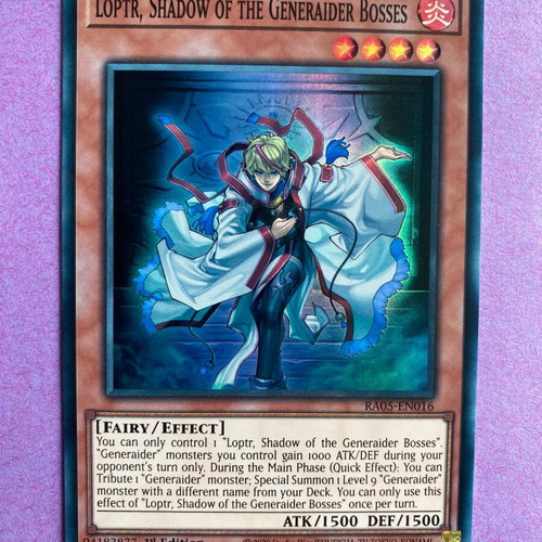 Loptr, Shadow of the Generaider Bosses Yu-Gi-Oh! Card 1st Edition Near Mint