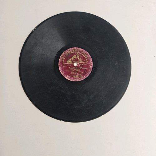 78 rpm record used, Sofia Vembo, His Master's Voice