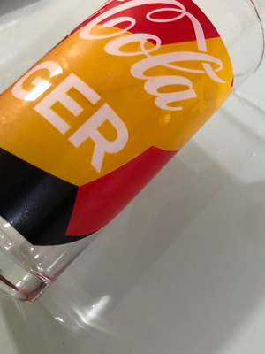 Collectible Coca Cola Fifa World Cup 2018 glass like new