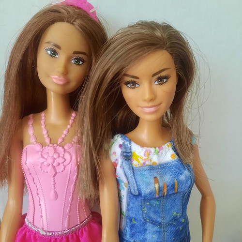 Mattel Barbie dolls Raquelle & Skipper lot of 2 (2017-2018)