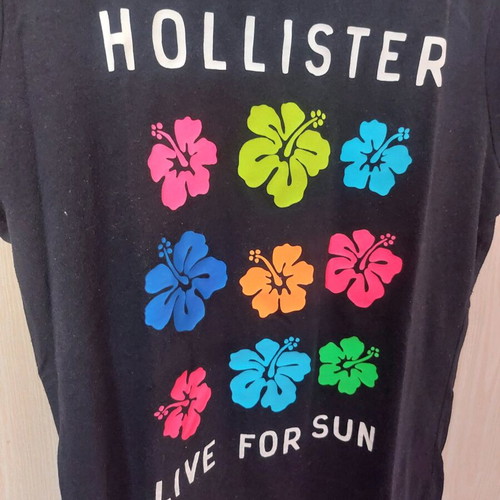 T-shirt Hollister dark blue like new