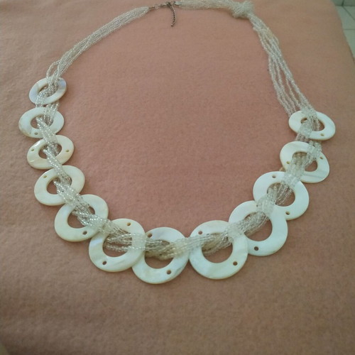 Long summer necklace