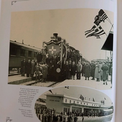Greek Railways Book like new, history from 1869 to today