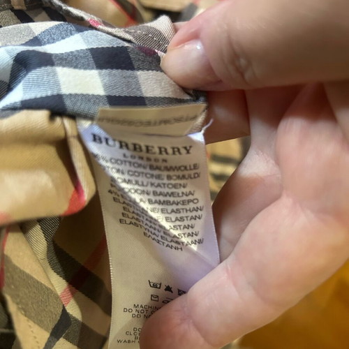 Burberry women's shirt like new, size S, black and beige