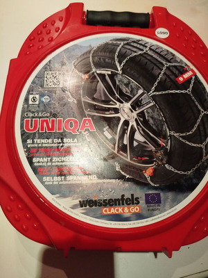 Weissenfels Uniqa Clack & Go 9MM L090 snow chains used