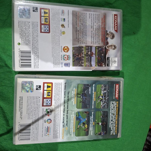 PES 5 and PES 10 PSP games like new, complete with manual and cases