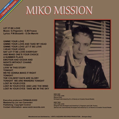 Miko Mission Let It Be Love electronic record