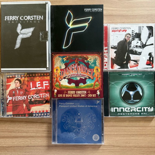 Ferry Corsten Collection trance CD bundle like new