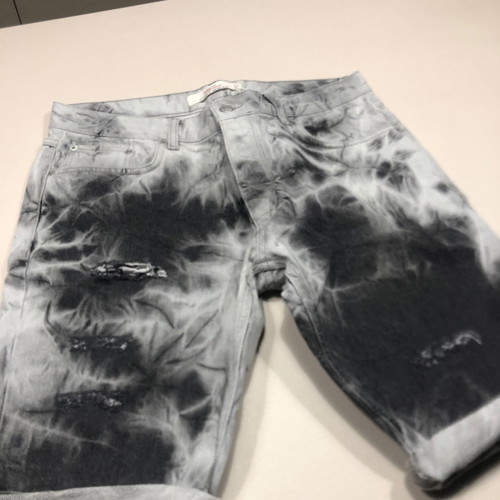 Topman shorts used, faded, black gray size 34