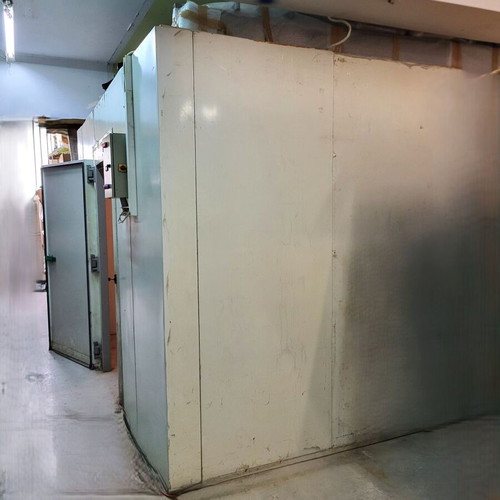 Modular Refrigeration Chamber 30m³ used, complete system with machine
