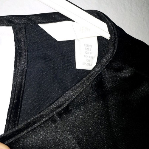 H&M blouse black, like new, size S