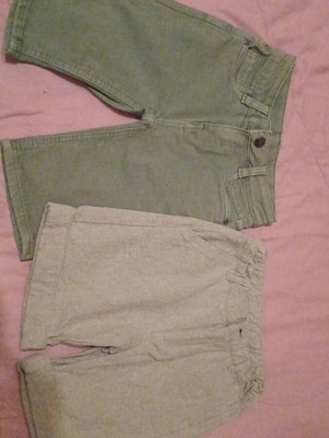Mexx Fashion boys' bermudas set new, beige and green, sizes 116-122 cm