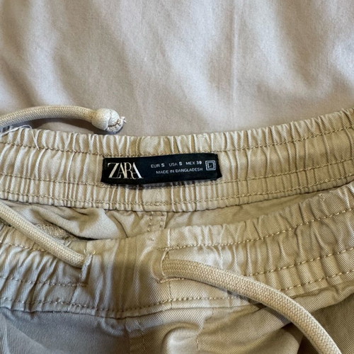 Zara Cargo Pants beige like new, size S