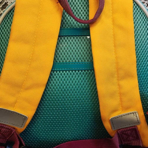 Marcus and Marcus Blue Insulated Elephant Backpack used for Kindergarten