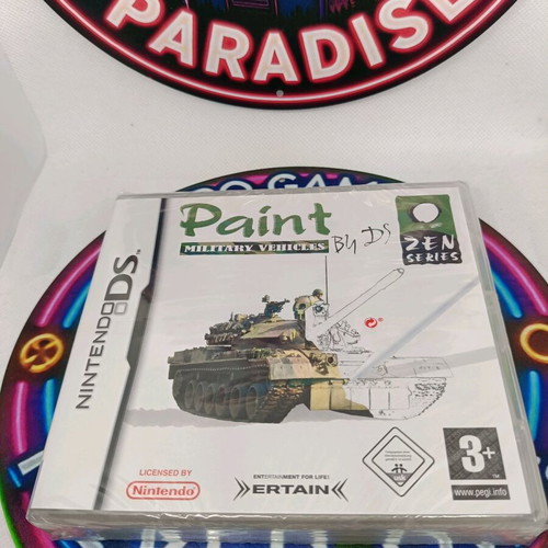 Paint Military Vehicles Nintendo DS new, sealed