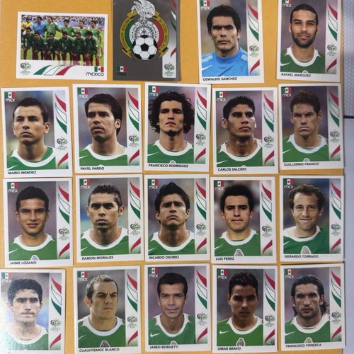 Panini World Cup 2006 Mexico sticker set