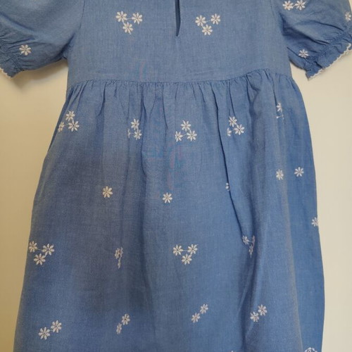 Blue dress for 5-year-old girl