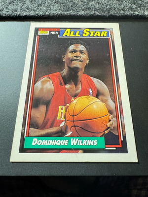 Topps Dominique Wilkins All Star 1992 card like new