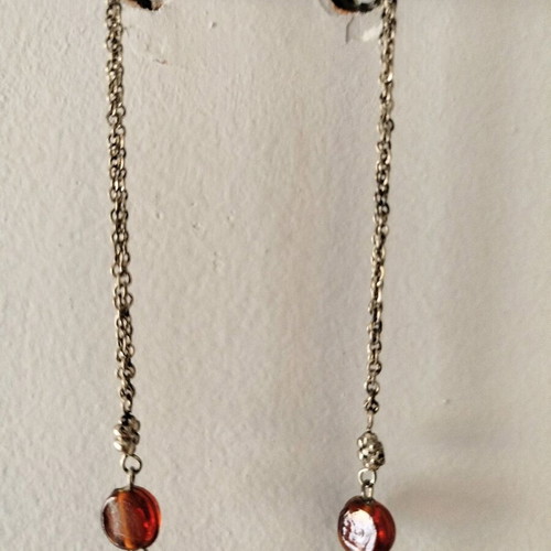 Vintage necklace brown color like new