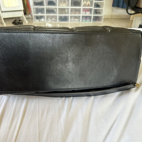 YSL Loulou Puffer Shoulder Bag Like New Black