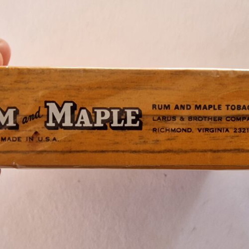 Rum and Maple Blend No. 53 pipe tobacco pack, vintage