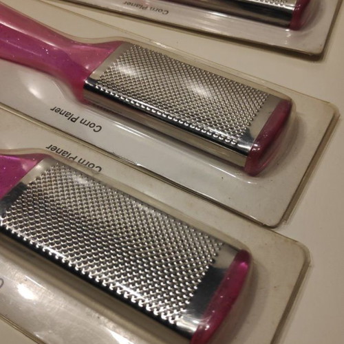 Corn planer new, pack of 20, pink foot callus remover
