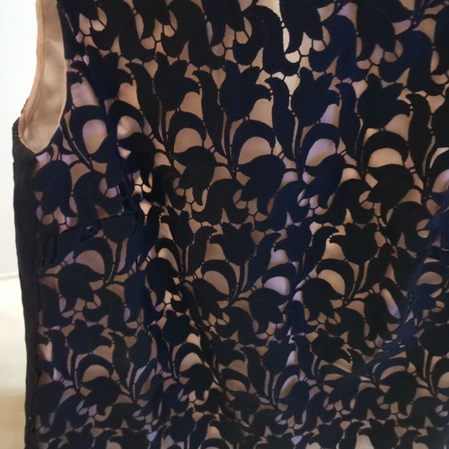Hobbs lace blouse like new, size S, black