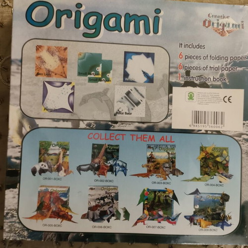 Origami kids craft set new