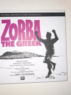 Cd from the movie Zorbas used, entekhno soundtrack