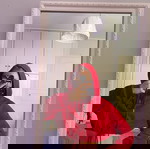  Φούτερ crop κόκκινο
