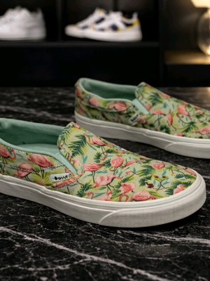 Vans Flamingo Limited Edition αθλητικά παπούτσια μεταχειρισμένα, μέγεθος 41, πολύχρωμα