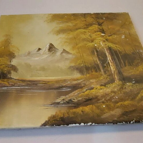 Boucha painting used with damages 51x42