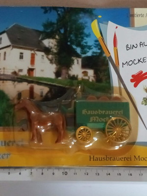 Mocker microbrewery beer transport cart new collectible