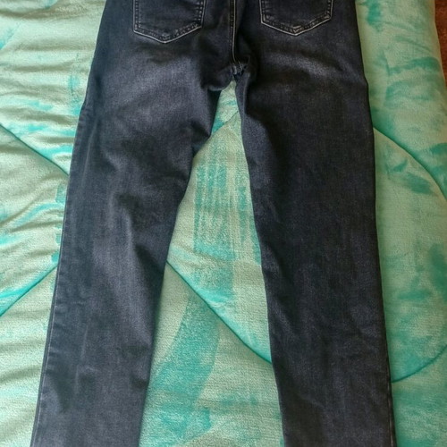 Women's jean pants size 44 like new, blue