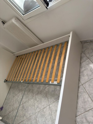 Διπλό κρεβάτι σαν καινούριο από τα ΙΚΕΑ