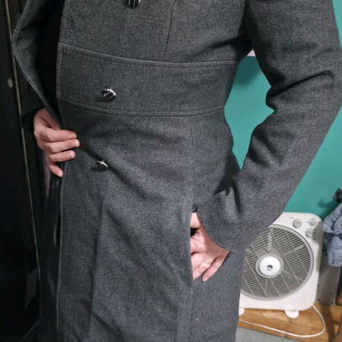 Women's vintage coat (London 1972)